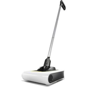 imageKrcher KB 5 Electric Floor Sweeper Broom for Carpets Hardwood Floors and Tiles Lightweight and Cordless Ideal for Fur Hair Dirt ampamp DustKB 5 White