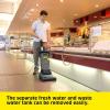 imageKrcher BR 304 C Commercial Floor Scrubber WalkBehind HighSpeed Roller Brush Intensive Cleaning and Fast Drying