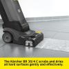imageKrcher BR 304 C Commercial Floor Scrubber WalkBehind HighSpeed Roller Brush Intensive Cleaning and Fast Drying