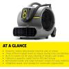 imageKrcher Commercial Air Blower and Carpet Dryer 3000 CFM  AB 84  Intergrated Power Cord Storage  3 Speed Modes