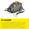 imageKrcher Steam Cleaner Multi Purpose Power Steamer ChemicalFree 40 Sec HeatUp for Grout Tile Hard Floors Appliances ampamp More  SC 3 Easy FixSG 44 Commercial