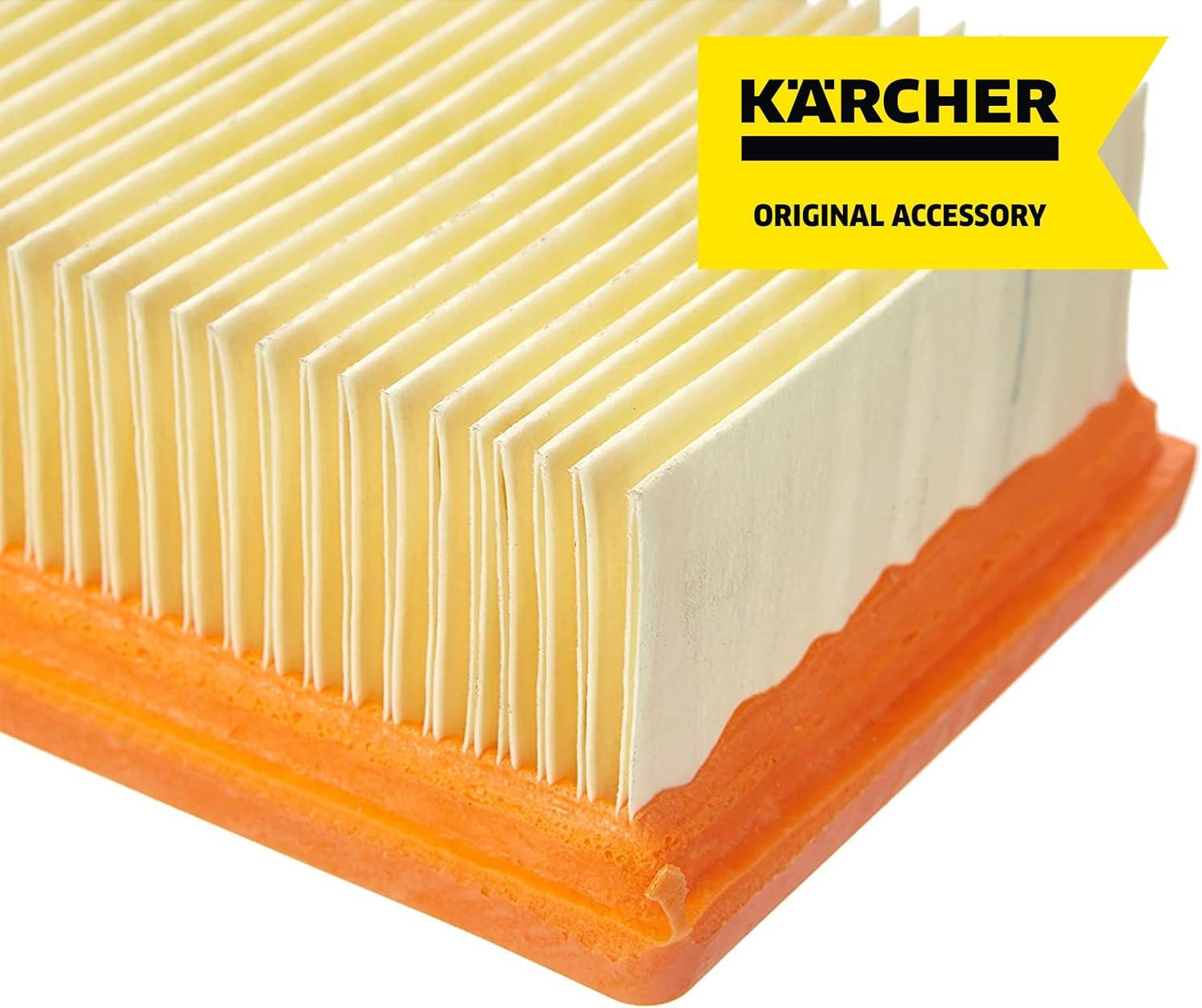 imageKrcher WD 3 MultiPurpose 45 Gallon WetDry Shop Vacuum Cleaner with Attachments  Blower Feature Compact SpaceSaving Design Great for Car CleaningFilter for WD4  WD5  WD 6