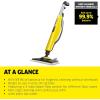 imageKrcher  SC 3 EasyFix Steam Cleaner Steam Mop  Upright  For Hard Floors and Carpet  Rapid 30 Second HeatUp