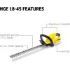 imageKrcher WD 218 Battery Powered Wet Dry Shop Vacuum Cleaner with Blower Function ampamp Attachements Multi Purpose 225 W Cartridge Filter Fleece Bag Floor ampamp Crevice Nozzle 32 Gal  Tool OnlyHedge Trimmer Tool Only