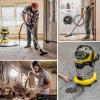 imageKrcher WD 3 MultiPurpose 45 Gallon WetDry Shop Vacuum Cleaner with Attachments  Blower Feature Compact SpaceSaving Design Great for Car CleaningWD 6 P S