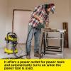 imageKrcher WD 3 MultiPurpose 45 Gallon WetDry Shop Vacuum Cleaner with Attachments  Blower Feature Compact SpaceSaving Design Great for Car CleaningWD 6 P S
