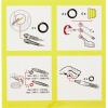 imageKrcher  ORing Replacement Set for Krcher Electric Pressure Washers  20Piece Kit