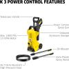 imageKrcher Pressure Washer K2 Power Control Max 2000 PSI 25 ft Hose 2 Spray Wands  145 GPMK 3 Power Control