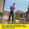 imageKrcher Pressure Washer K2100PS CETA Certified 3 Spray Nozzles Detergent Tank for Cars Driveways Siding Patios 12 GPMSurface Cleaner QC