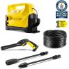 imageKrcher Pressure Washer K3 Follow Me 1800 PSI 25 ft Hose 2 Spray Wands Onboard Storage Features Wheeled  13 GPMK 2 Entry