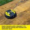 imageKrcher Pressure Washer Surface Cleaner 15quot Quick Connect 26003200 PSI Ideal for Driveways Patios Decks Sidewalks3200 PSI Surface Cleaner