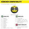 imageKrcher Pressure Washer Surface Cleaner 15quot Quick Connect 26003200 PSI Ideal for Driveways Patios Decks Sidewalks3200 PSI Surface Cleaner