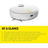 imageKrcher RCV 5 Robot Vacuum Cleaner with Mop Function 5000Pa Remote Control via App LiDar Navigation Dual Laser and AI Floor Mapping Obstacle Recognition 140 min Run Time Hard Floors and CarpetsRCV 3 Robotic Vac