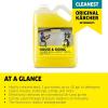 imageKrcher Vehicle Wash and Wax Pressure Washer Detergent Cleans Cars Bikes Trucks Boats and More Highly Concentrated Makes up to 20 gal of CleanerHouse  Siding Cleaner