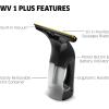 imageKrcher WV 1 Plus Black Edition Window Vacuum Squeegee  for Showers Mirrors Glass ampamp Countertops  10 in Squeegee BladeWV 1 Black Edition
