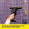 imageKrcher WV 1 Plus Black Edition Window Vacuum Squeegee  for Showers Mirrors Glass ampamp Countertops  10 in Squeegee BladeWV 1 Black Edition