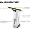 imageKrcher WV 6 Electric Window Vacuum Squeegee 11quot  Cleans Showers Mirrors Glass and Countertops  Electric Squeegee