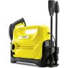 imageKrcher Pressure Washer K3 Follow Me 1800 PSI 25 ft Hose 2 Spray Wands Onboard Storage Features Wheeled  13 GPMK 2 Entry