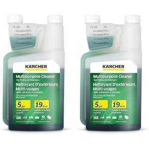 imageKrcher Plug n Clean Detergent for Karcher Pressure Washers  Detergent for Electric Pressure Washers K 4 and K 5 Models32 Fl Oz Pack of 2