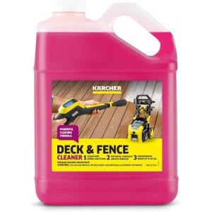 imageKrcher Vehicle Wash and Wax Pressure Washer Detergent Cleans Cars Bikes Trucks Boats and More Highly Concentrated Makes up to 20 gal of CleanerWood Cleaner