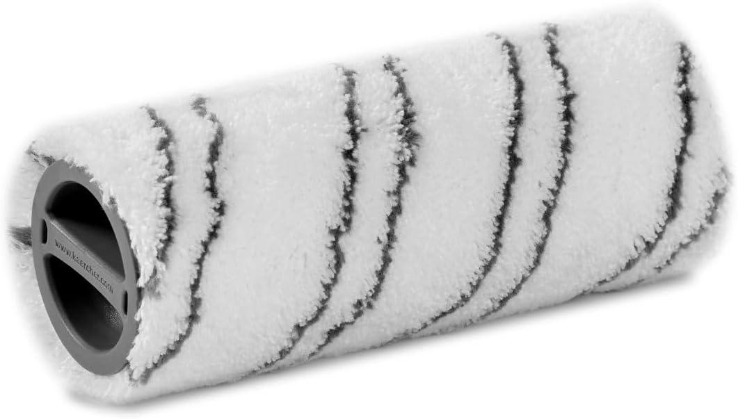 image:imageKarcher FC Floor Cleaner Microfiber MultiSurface Replacement Roller  2Pack GreyGrey