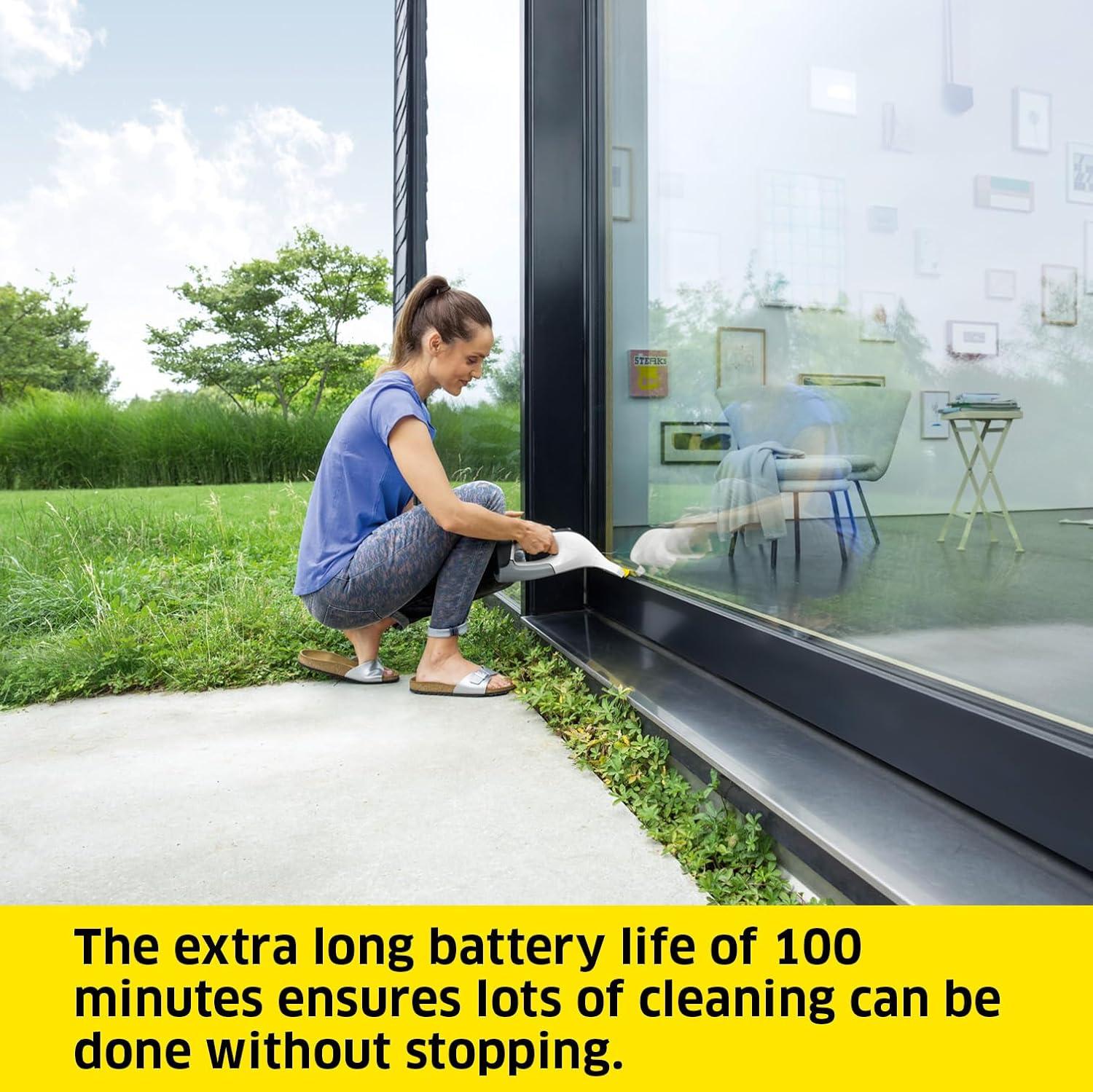 image:imageKarcher Window Vacuum Suction Head 67  Compatible with Karcher WV 6  Ideal for Cleaning Mirrors Lattice Windows Flat Tiles and Other Small Windows and Surfaces 2024WV 6 White