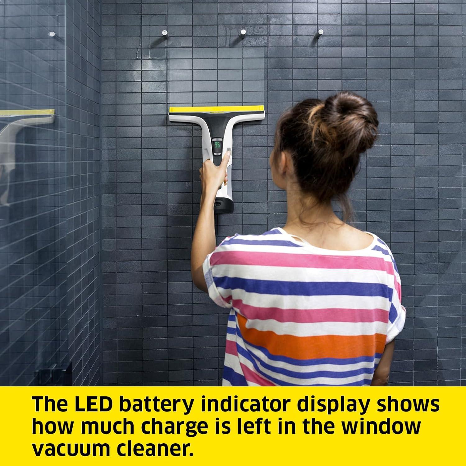 image:imageKarcher Window Vacuum Suction Head 67  Compatible with Karcher WV 6  Ideal for Cleaning Mirrors Lattice Windows Flat Tiles and Other Small Windows and Surfaces 2024WV 6 White