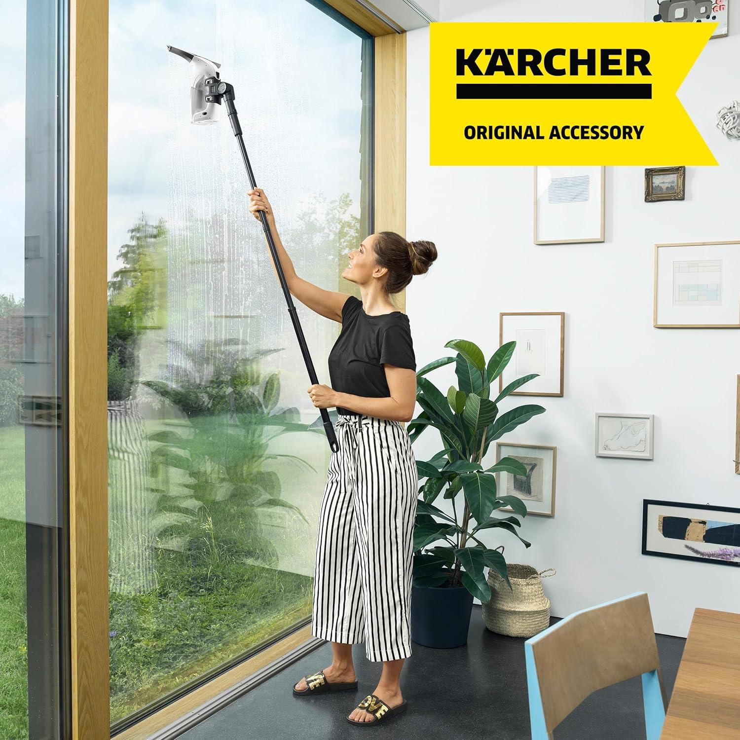 image:imageKarcher Window Vacuum Suction Head 67  Compatible with Karcher WV 6  Ideal for Cleaning Mirrors Lattice Windows Flat Tiles and Other Small Windows and Surfaces 2024Extension Head