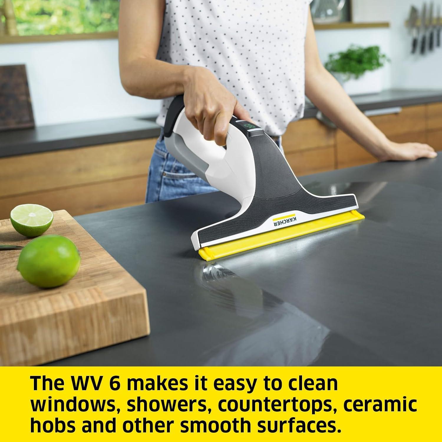 image:imageKarcher Window Vacuum Suction Head 67  Compatible with Karcher WV 6  Ideal for Cleaning Mirrors Lattice Windows Flat Tiles and Other Small Windows and Surfaces 2024WV 6 White