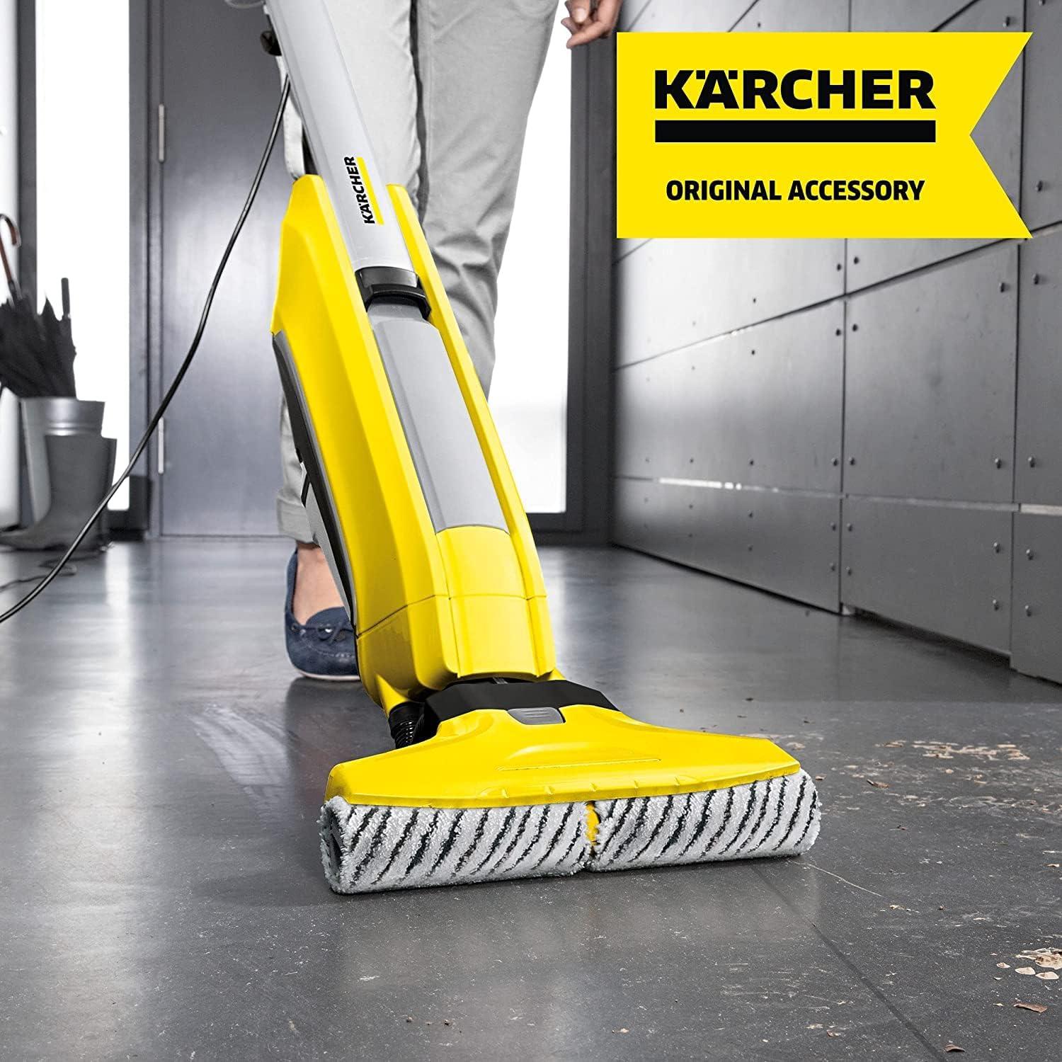 image:imageKrcher FC Stone and Tile Rollers for Karcher FC3 FC5 FC7 Electric Floor Cleaner Mop Microfiber Rollers  2 PackStoneSurface Rollers