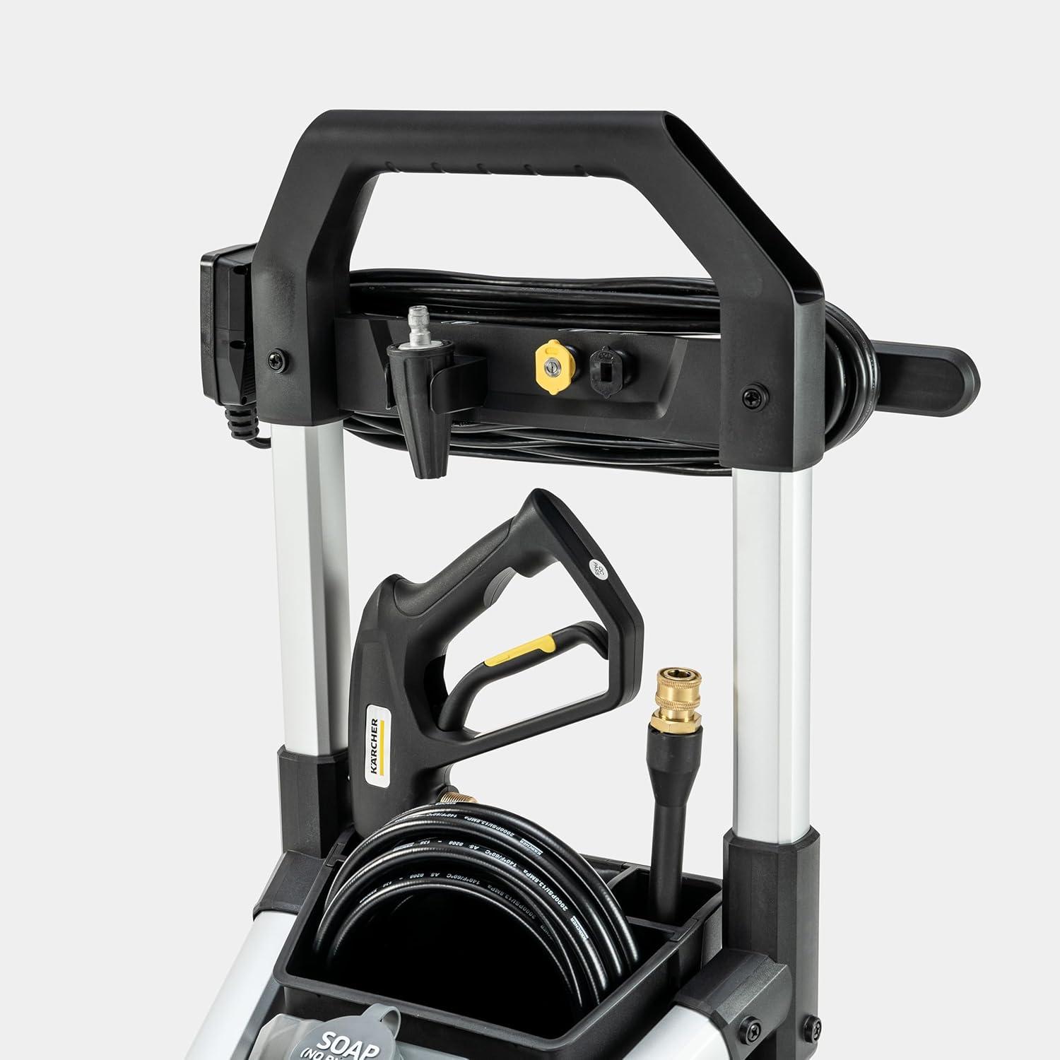 image:imageKrcher Pressure Washer K1700B CETA Certified 3 Spray Nozzles Detergent Tank for Cars Driveways Siding Patios 12 max GPMBlack