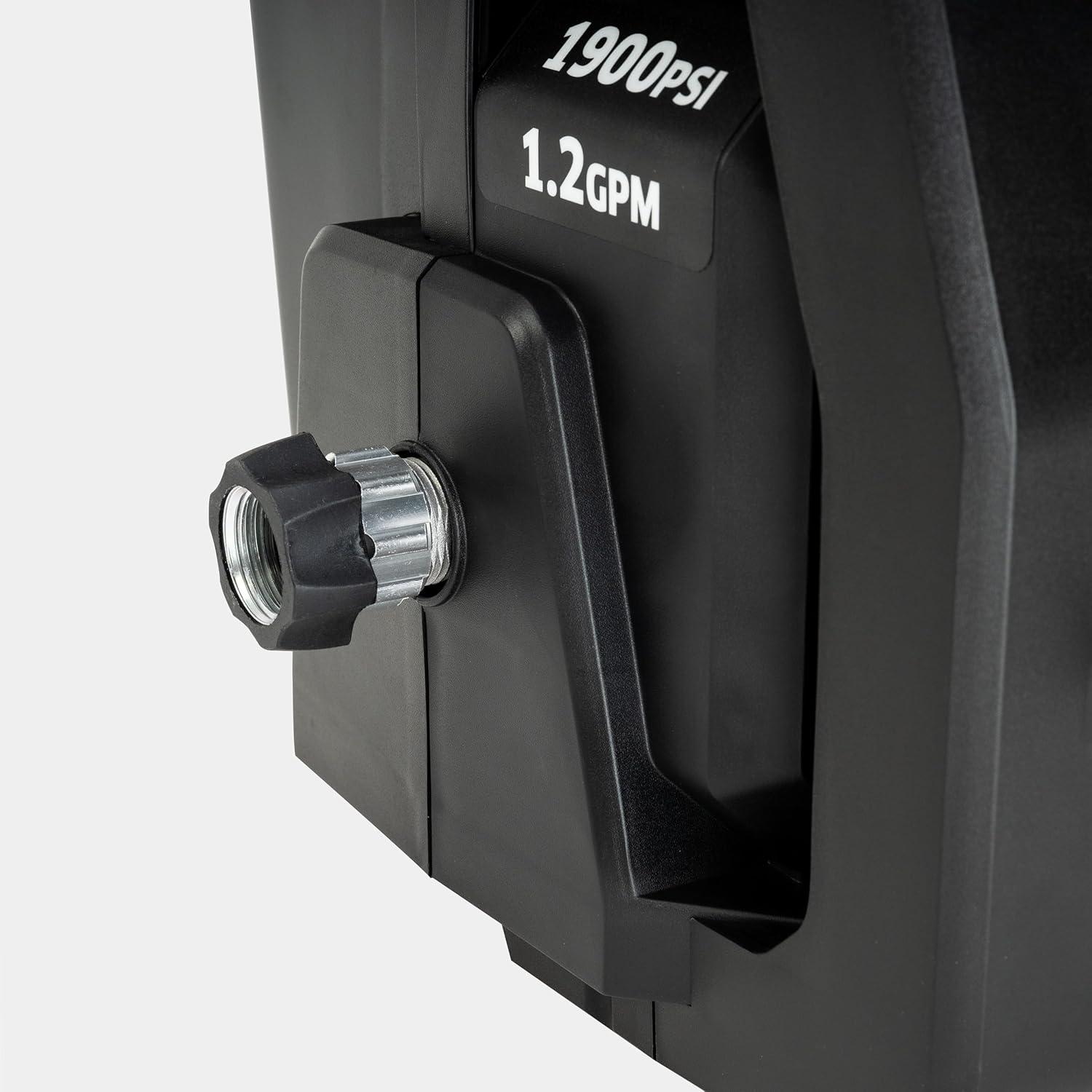 image:imageKrcher Pressure Washer K1700PSB Cube 3 Spray Nozzles Detergent Tank for Cars Driveways Siding Patios 1700 PSI 146 max GPM BlackBlack