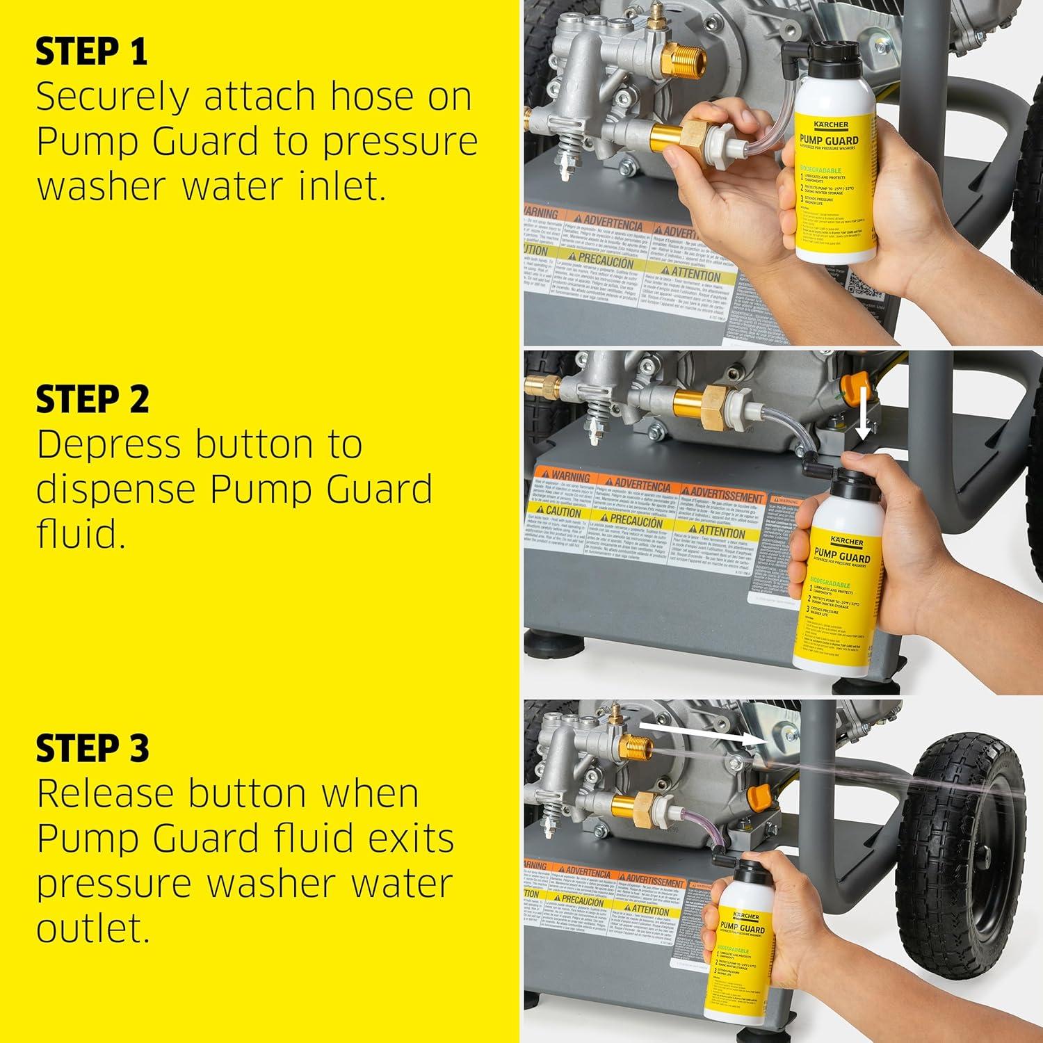 image:imageKrcher Pump Guard 4oz  Pressure Washer Pump Protector Antifreeze amp Lubricant for Gas and Electric Pressure Washers