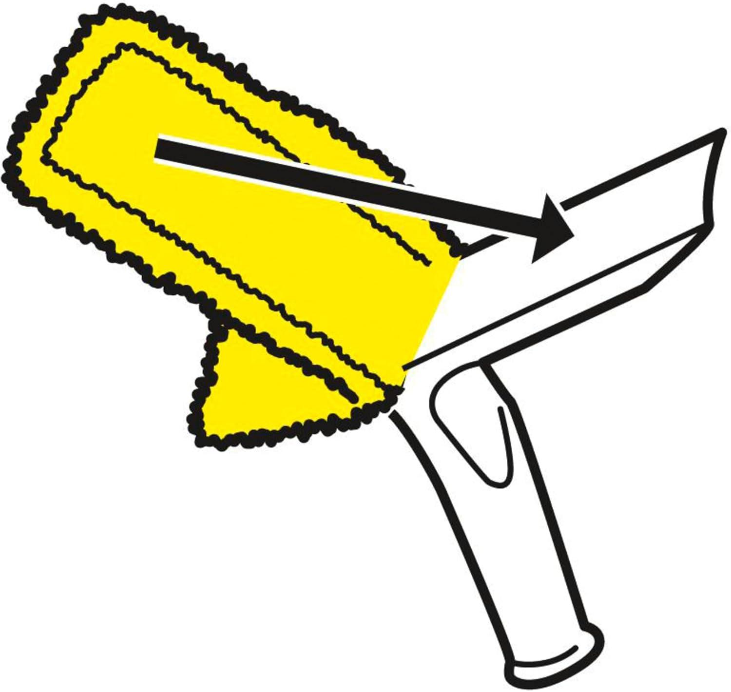 image:imageKrcher WV Replacement Blades for Karcher WV 6 Window Vacuum Squeegee Blades  2 PackOutdoor Pads