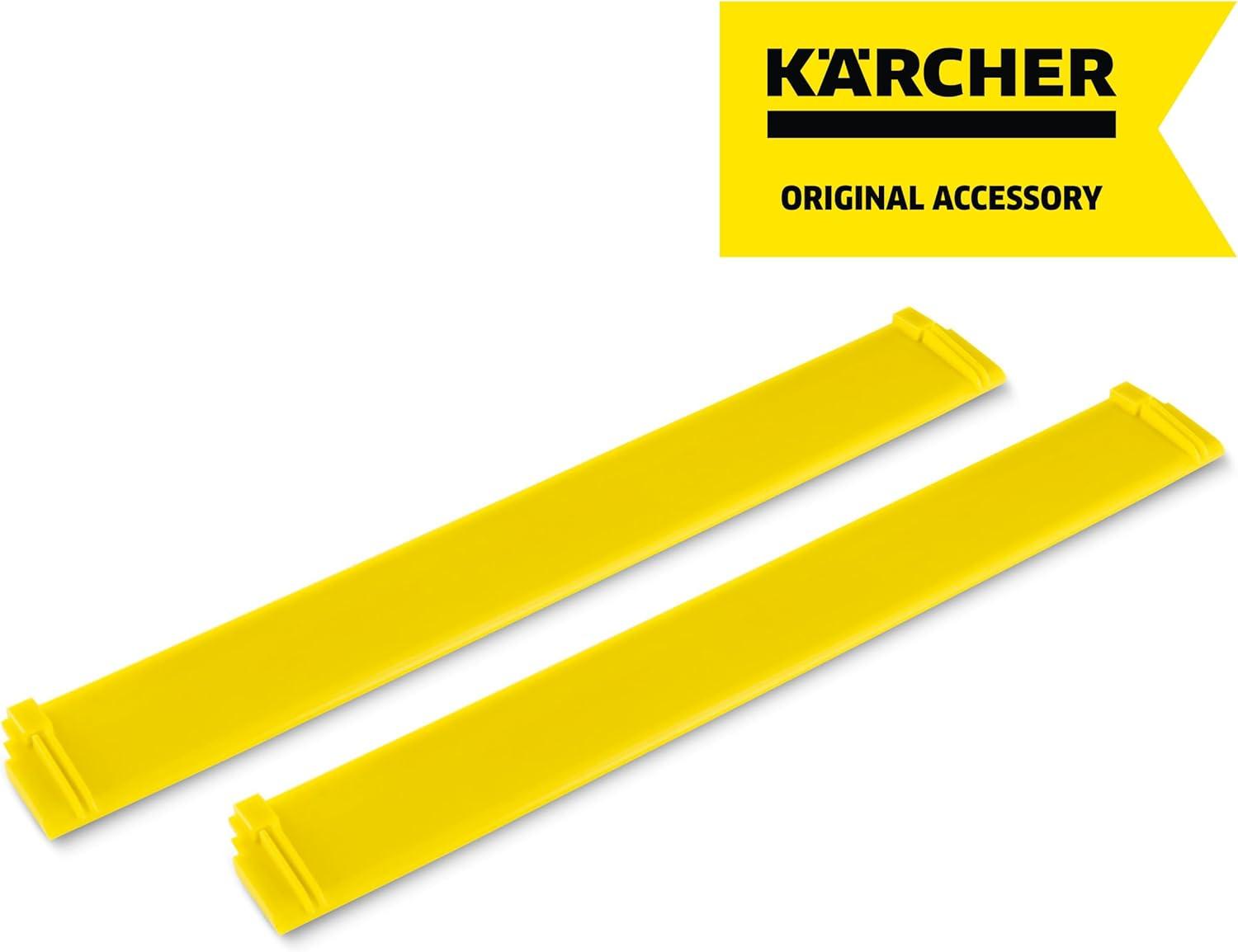 image:imageKrcher WV Replacement Blades for Karcher WV 6 Window Vacuum Squeegee Blades  2 PackReplacement Blades