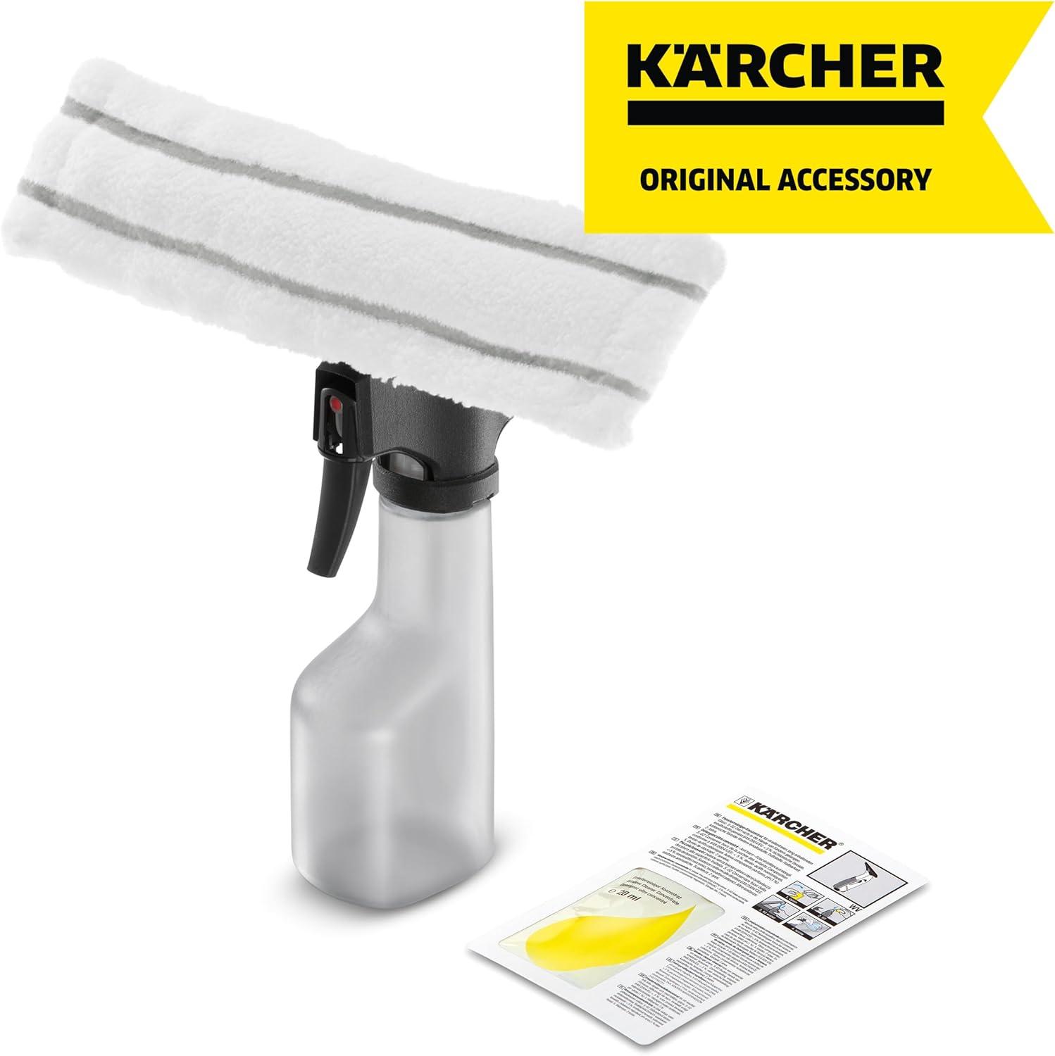 image:imageKrcher WV Replacement Blades for Karcher WV 6 Window Vacuum Squeegee Blades  2 PackReplacement Spray Bottle