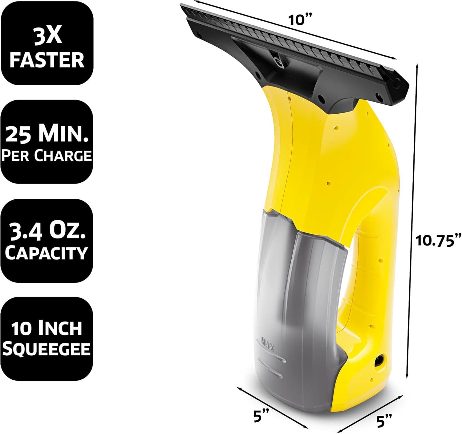 image:imageKrcher WV Replacement Blades for Karcher WV 6 Window Vacuum Squeegee Blades  2 PackWV 1 Yellow