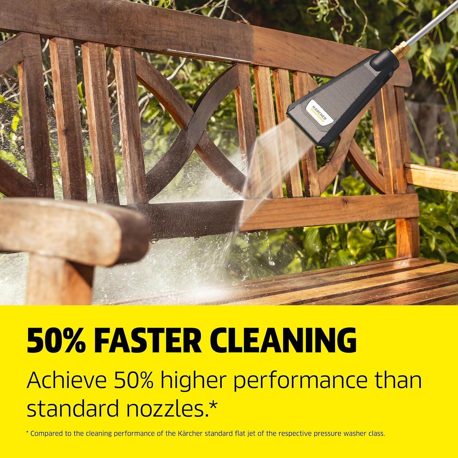 image:imageKrcher ecoBooster Pressure Washer Nozzle  Universal 14 Quick Connect Nozzle for 50 More Cleaning Power on Cars Fences and Patio Furniture
