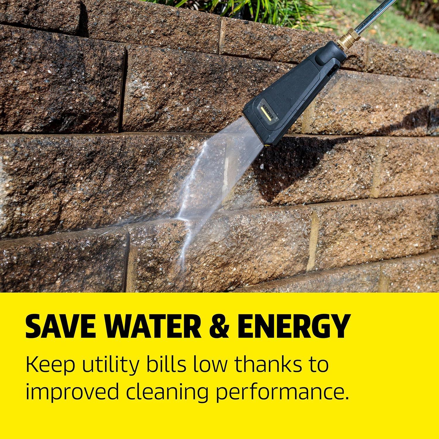 image:imageKrcher ecoBooster Pressure Washer Nozzle  Universal 14 Quick Connect Nozzle for 50 More Cleaning Power on Cars Fences and Patio Furniture