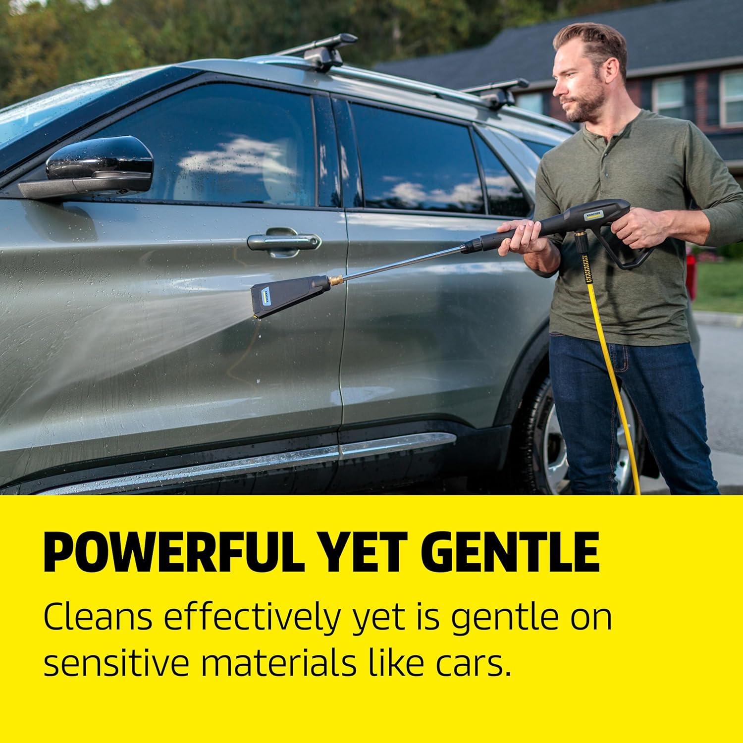 image:imageKrcher ecoBooster Pressure Washer Nozzle  Universal 14 Quick Connect Nozzle for 50 More Cleaning Power on Cars Fences and Patio Furniture