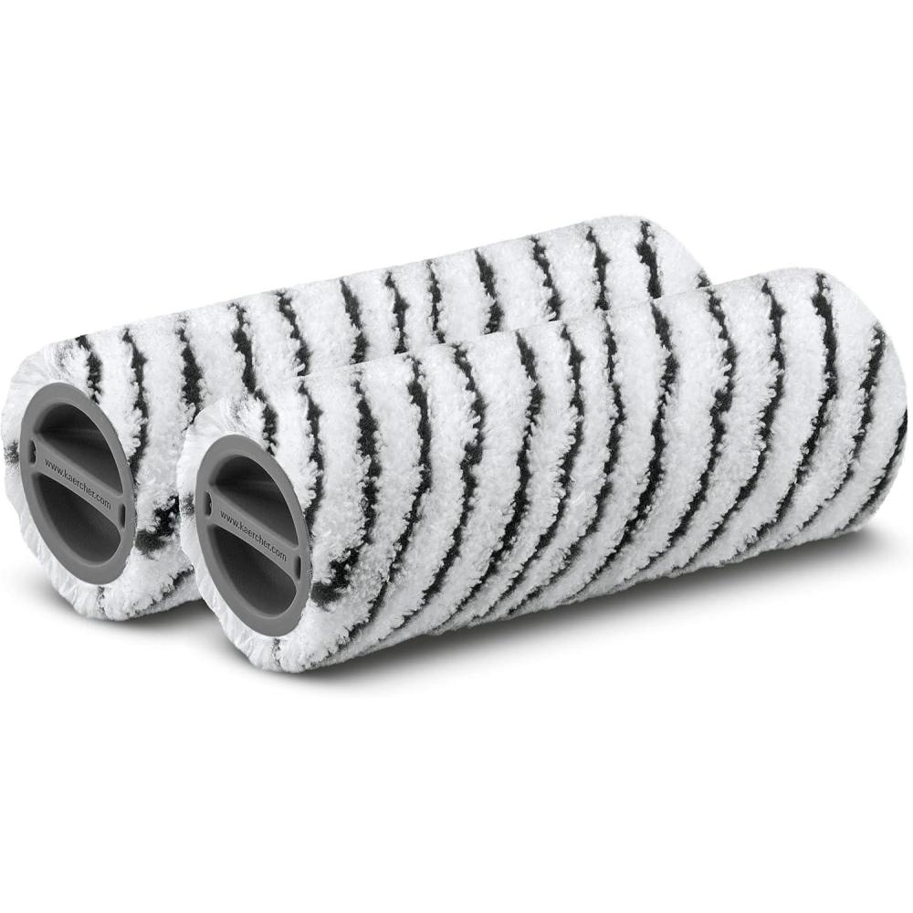 image:imageKrcher FC Stone and Tile Rollers for Karcher FC3 FC5 FC7 Electric Floor Cleaner Mop Microfiber Rollers  2 PackStoneSurface Rollers