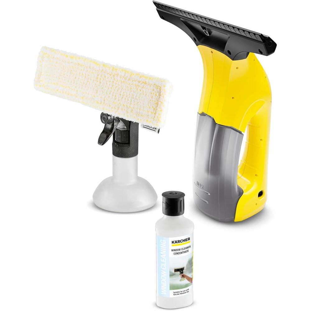 image:imageKrcher WV Replacement Blades for Karcher WV 6 Window Vacuum Squeegee Blades  2 PackWV 1 Yellow