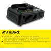 image:imageKarcher Fast Charger 18V  Compatible with Karcher 18V Batteries 25V and 50VCharger