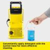 image:imageKrcher Pressure Washer K1700B CETA Certified 3 Spray Nozzles Detergent Tank for Cars Driveways Siding Patios 12 max GPMYellow