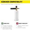 image:imageKrcher Pressure Washer K2300PSB 4 Spray Nozzles Detergent Tank Hose Reel for Cars Driveways Siding Patios 207 max GPMWhite