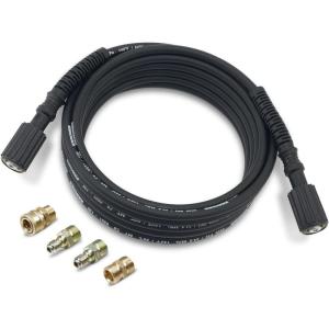 image:imageKrcher Pressure Washer K2300PSB 4 Spray Nozzles Detergent Tank Hose Reel for Cars Driveways Siding Patios 207 max GPMBrownA