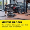 image:imageKrcher Walk Behind Outdoor Push Sweeper S 4 Twin GoFurther for Workshops Sidewalks Driveways or Garages with Debris Grabber 525 Gallon Capacity 268 Sweeping WidthGray
