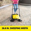 image:imageKrcher Walk Behind Outdoor Push Sweeper S 4 Twin GoFurther for Workshops Sidewalks Driveways or Garages with Debris Grabber 525 Gallon Capacity 268 Sweeping WidthYellow