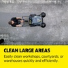 image:imageKrcher Walk Behind Outdoor Push Sweeper S 4 Twin GoFurther for Workshops Sidewalks Driveways or Garages with Debris Grabber 525 Gallon Capacity 268 Sweeping WidthGray