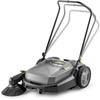 image:imageKrcher Walk Behind Outdoor Push Sweeper S 4 Twin GoFurther for Workshops Sidewalks Driveways or Garages with Debris Grabber 525 Gallon Capacity 268 Sweeping WidthGray